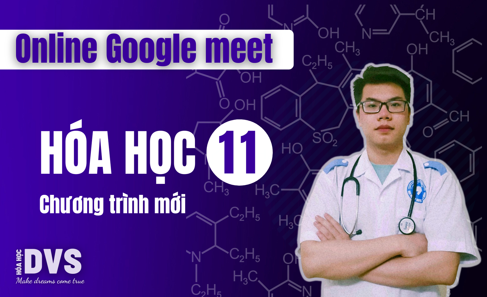 Khóa học Chemis-Online-11 (Google Meet)