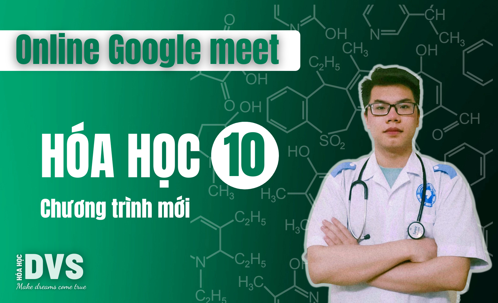 Khóa học Chemis-Online-10 (Google Meet)
